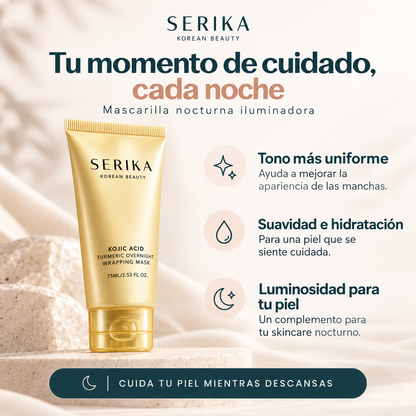 Mascarilla Nocturna Iluminadora Antimanchas